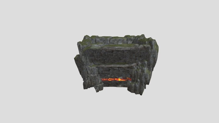 Cliff Test_01 3D Model