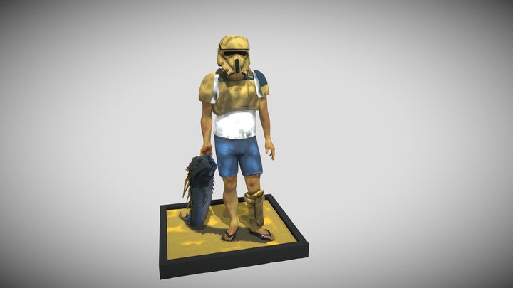 remnants of a defeated army 3D Model