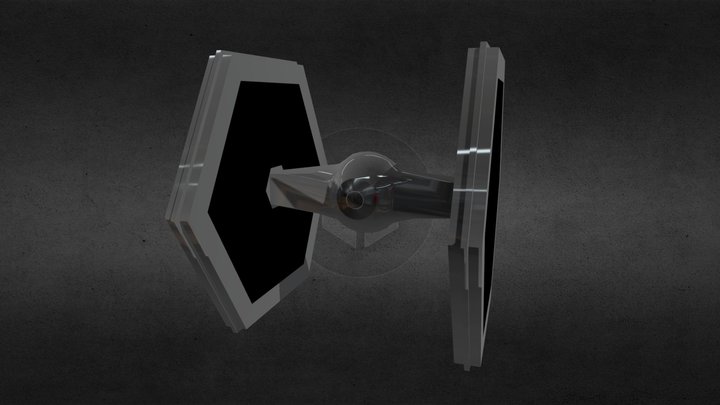 tie-fighter 3D Model