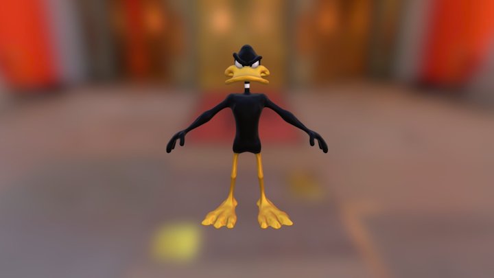 Patolino ( Daffy Duck ) 3D Model