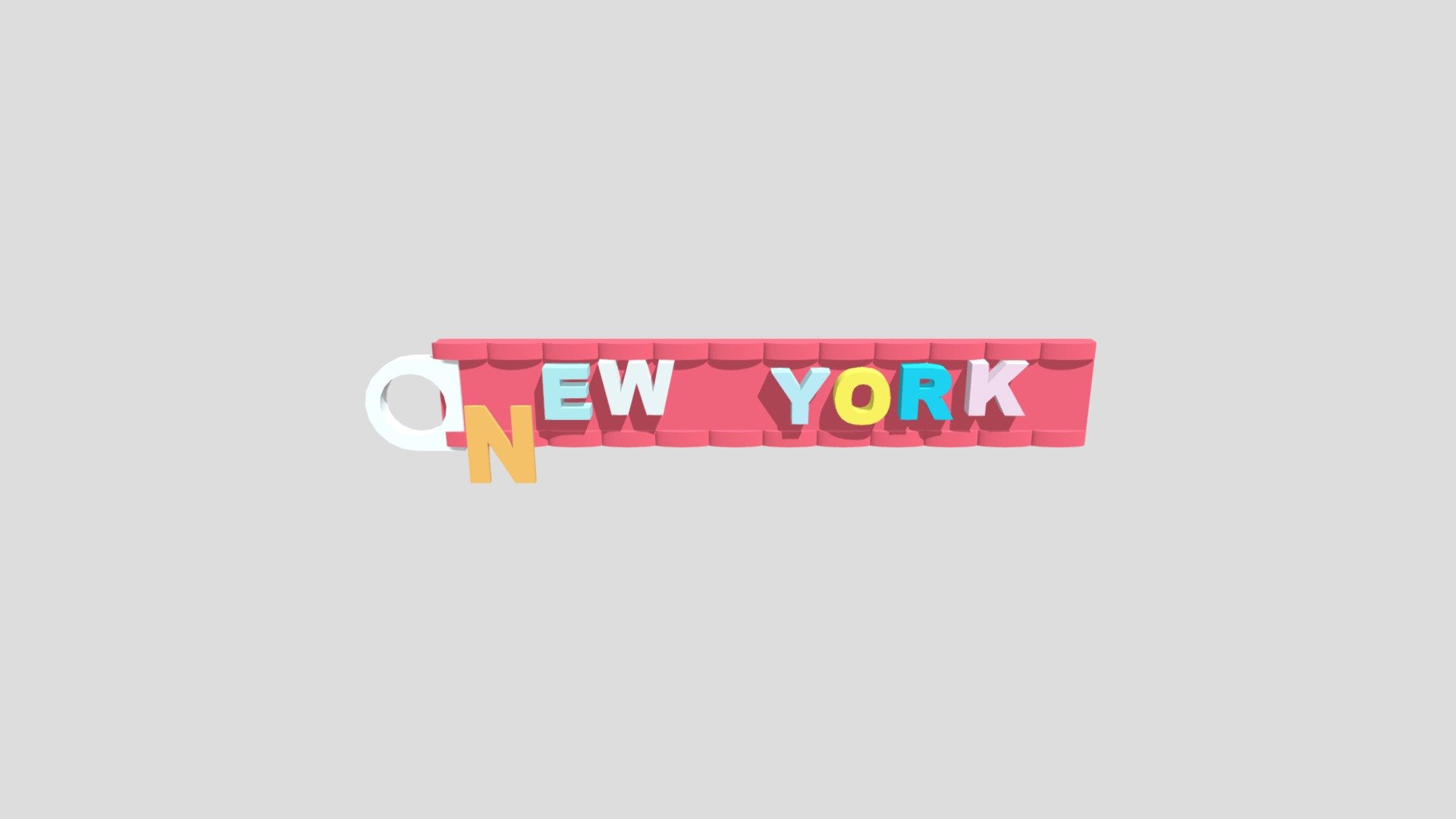 Key Ring, Letters! (1)