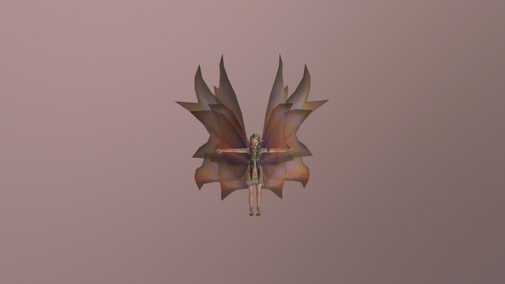 Great Fairy (with wings) 3D Model