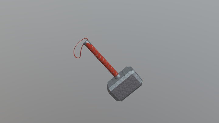 3D Modeling | THOR HAMMER 3D Model