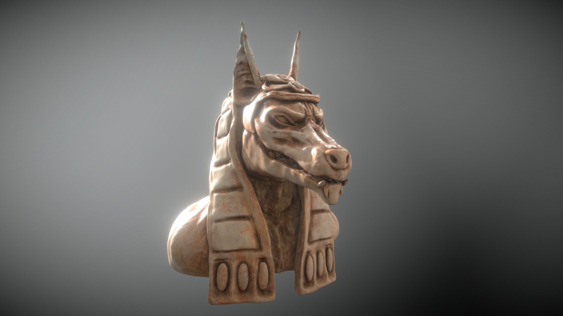 Osiris escultura Fbx con texturas - Buy Royalty Free 3D model by ...