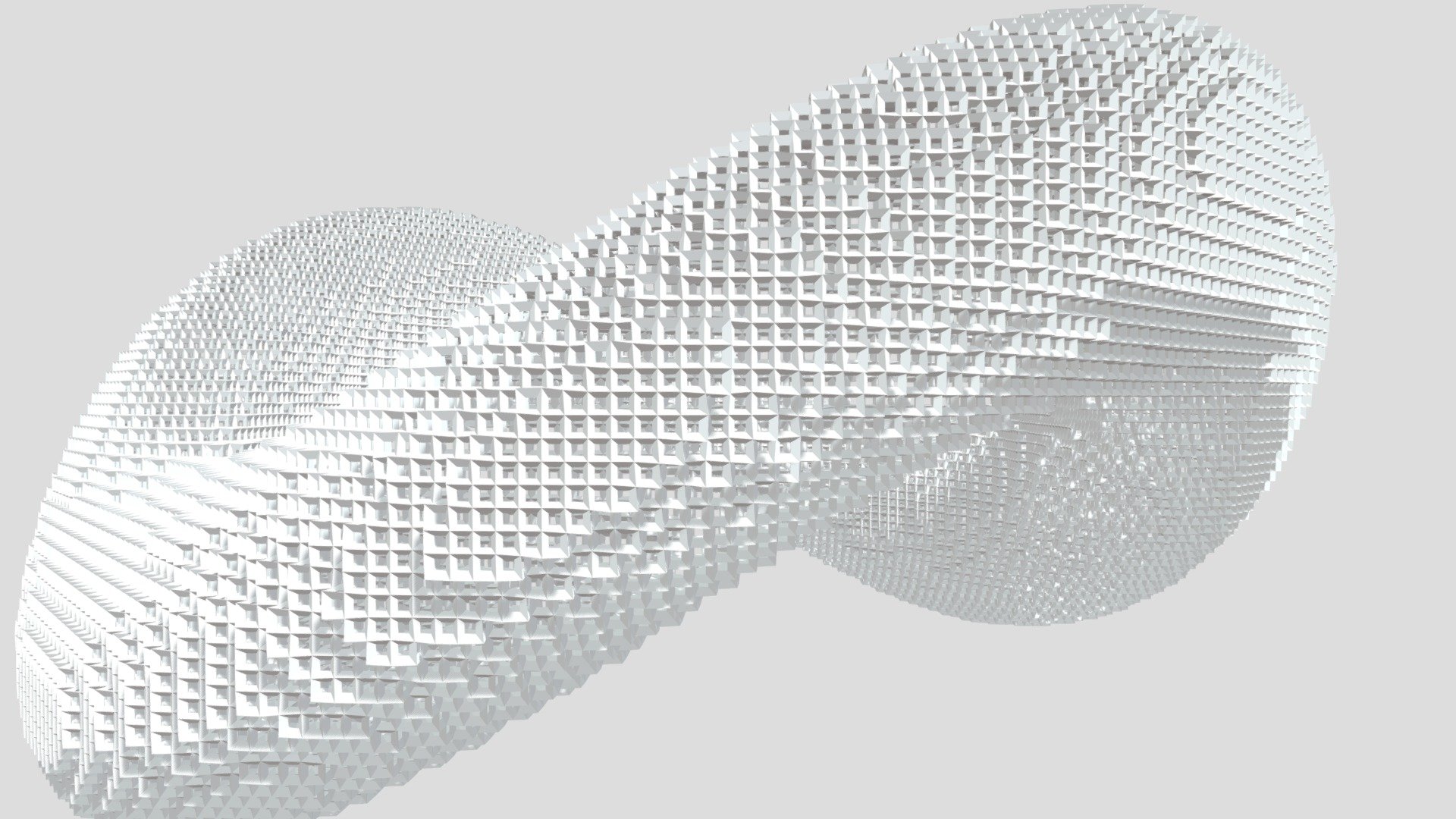 Abstract doughnut