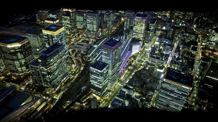 TOKYO STATION NIGHT – Kostenloses 3D-Modell STL