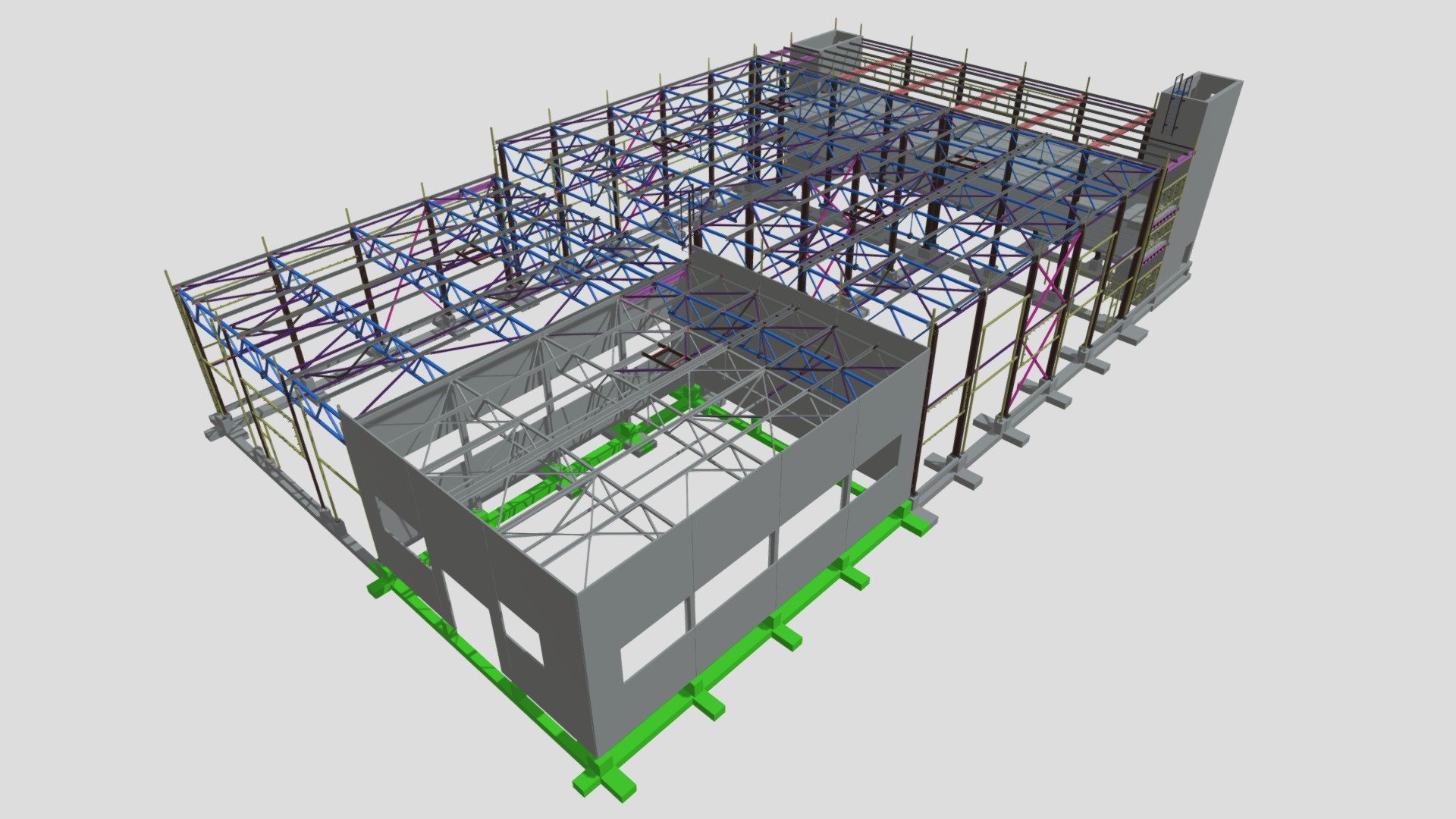 Finished product warehouse