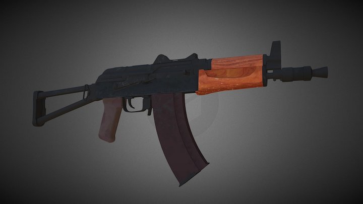 AKS-74U 3D Model
