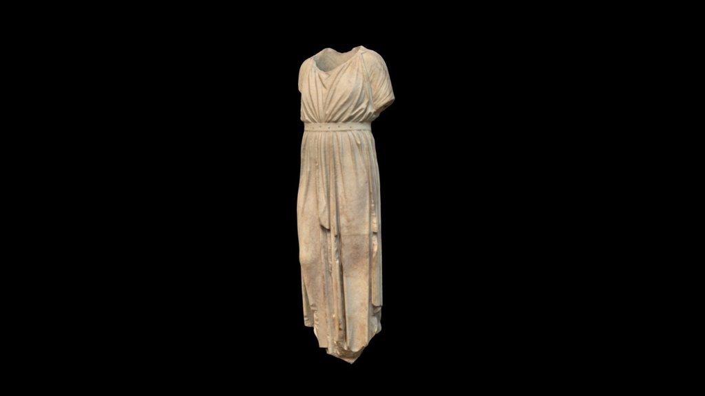 Marble torso of a charioteer