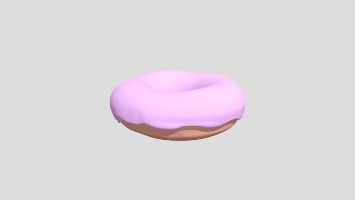 Donut 3D Model