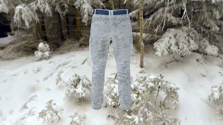 pants W 3D Model