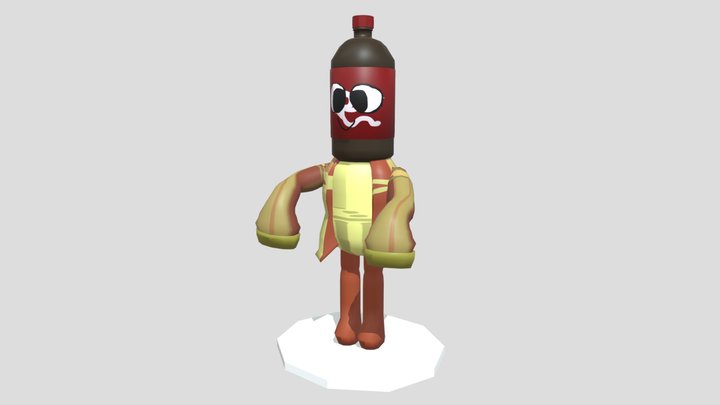 Cola Toon Oc Animation Idle – Gratis 3D-model STL