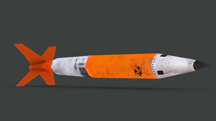 B-61 бомба bomb – Free 3D Model STL