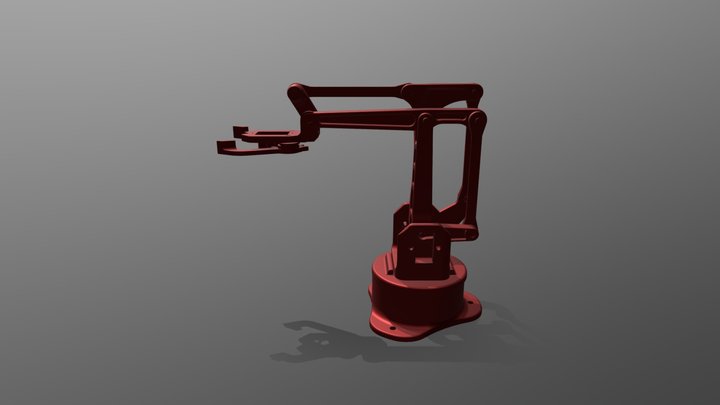 Robotic Arm Eezybot 3D Model