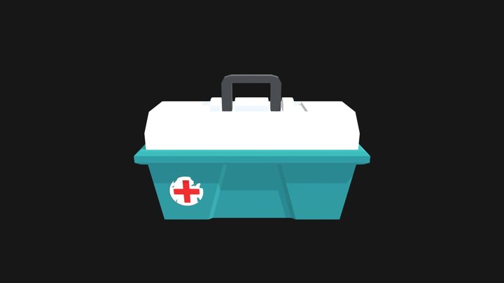 Health Box 3D Model