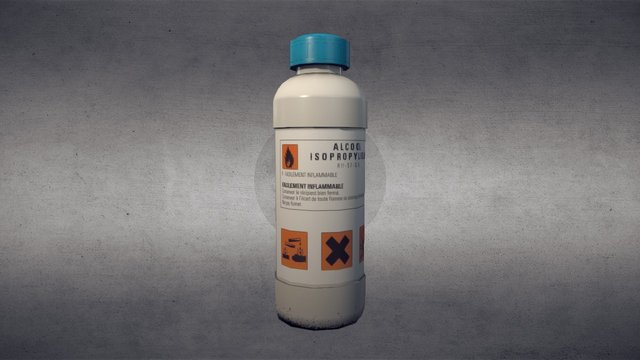 Plastic Bottle 3D Model
