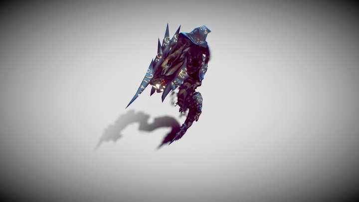 Mu Online Drakan Resculpted/Upscaled 3D Model