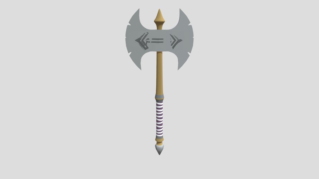 Stylized Battle Axe