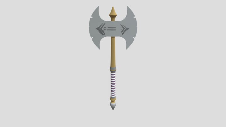 Stylized Battle Axe