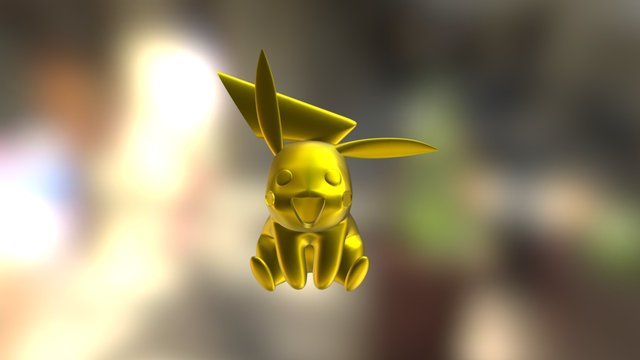 Lil' Pikachu 3D Model
