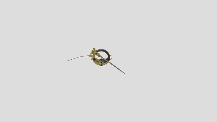 Tara Brooch 3D Model