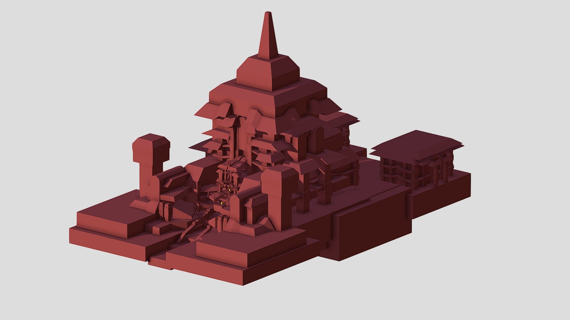 Concept for Central Vulkaran Palace