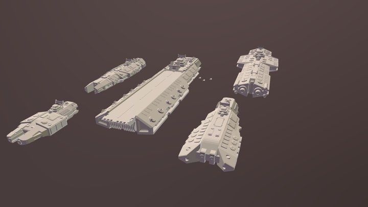 Fleet 3D Model