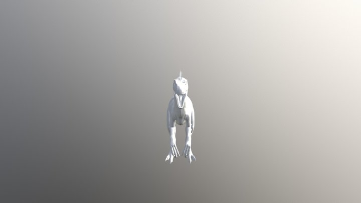 Raptor From Ark Survival Evolved 3D Model