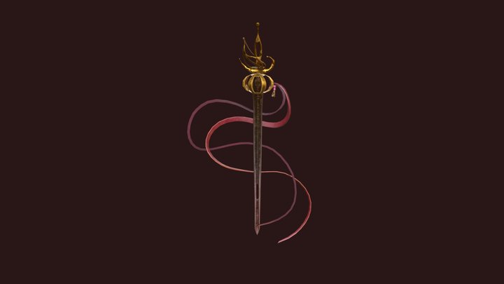 'Needle' - Ancient Rapeir 3D Model