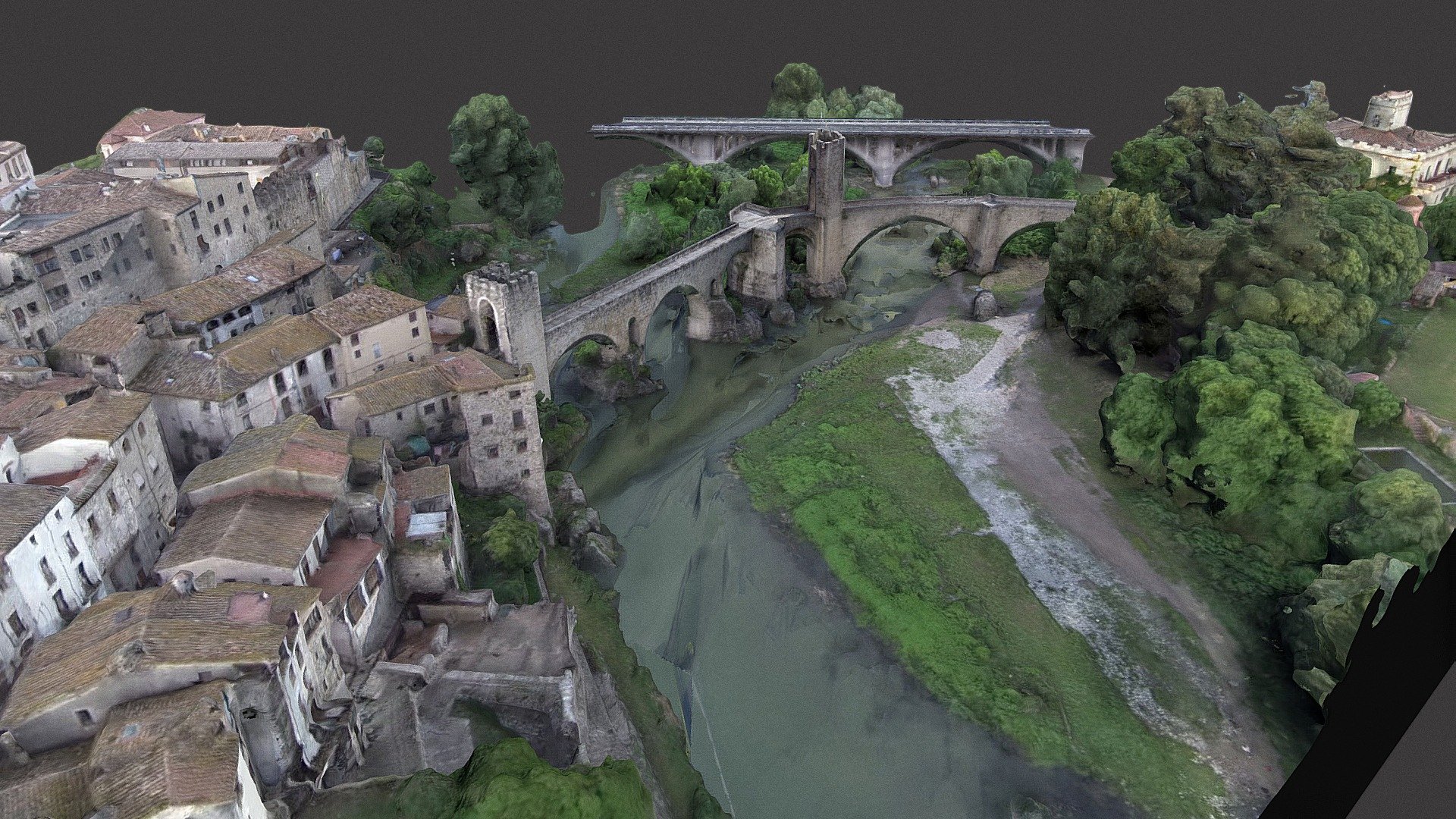 Puente de Besalú GERONA - SPAIN