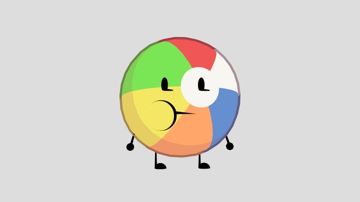 Beach Ball (BFDIE) 3D Model