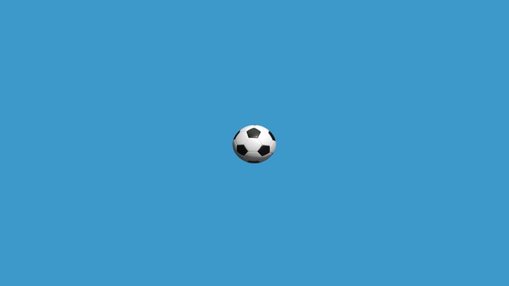 Bouncing soccer ball2 3D Model