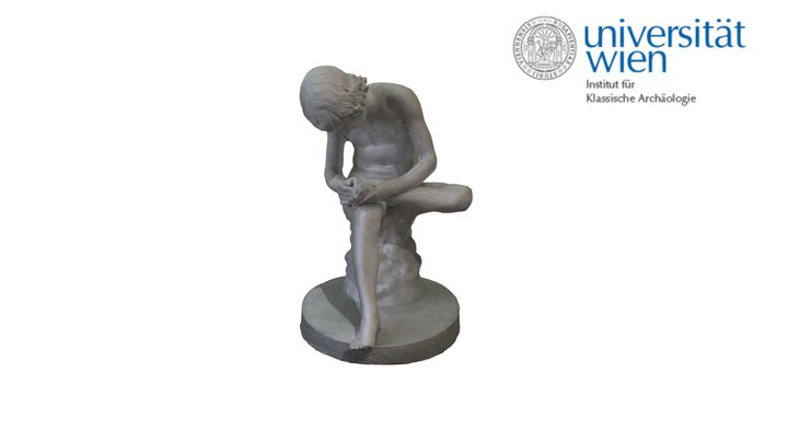 Statue Typus Dornauszieher, Inv.nr. 401 3D Model