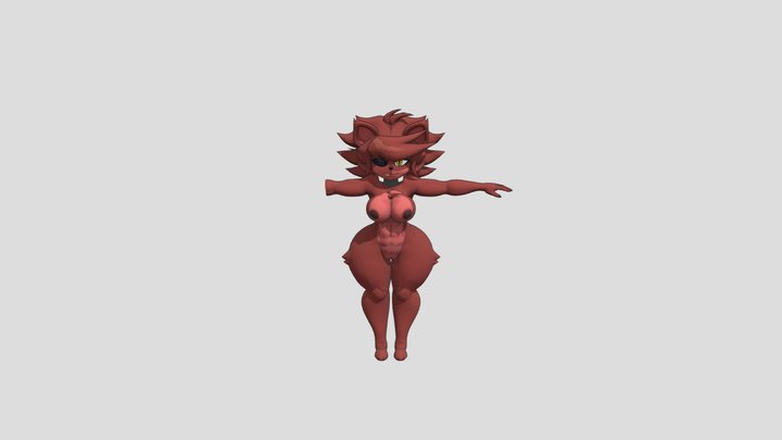 nude Fexa 3D Model