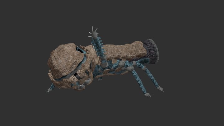 Dunkleoblast 3D Model