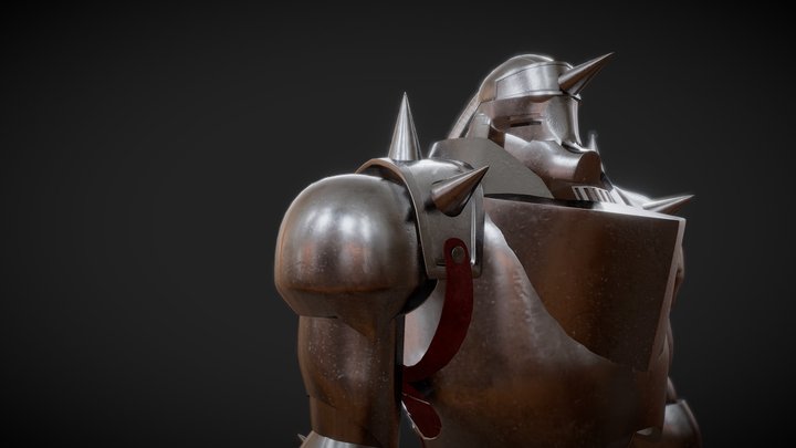 Alphonse Elric 3D Model