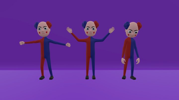 Annoying Clown 3D Model