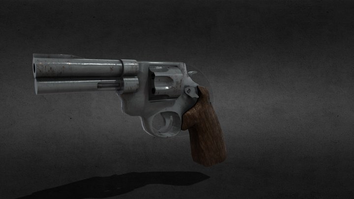 Revolver 3D Model