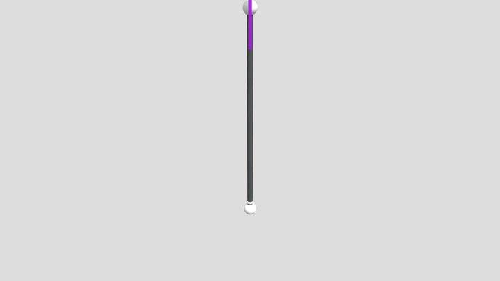 Fantasy Spear 3D Model