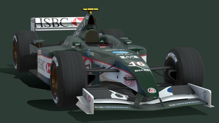 2002 Jaguar R3 – Modello 3D gratuito STL