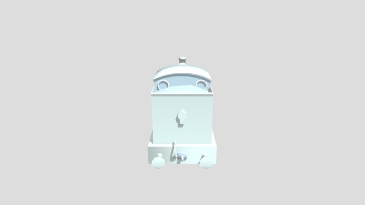 Thomas The Tank Engine SFM PORT 3D Model