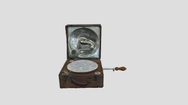 Gramophone Icáfono - New! 3D Model
