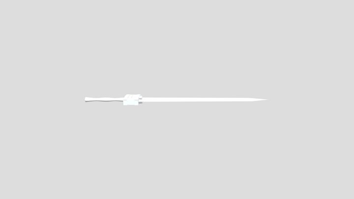 Gun Blade Tank 3D Model