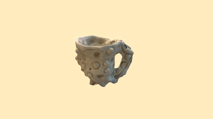 CUP ( c l a y ) 3D Model