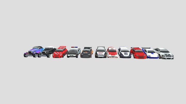 burnout legends ds - compact class – Modèle 3D gratuit STL