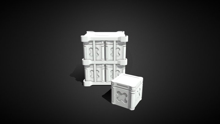 Test Crate 3D Model