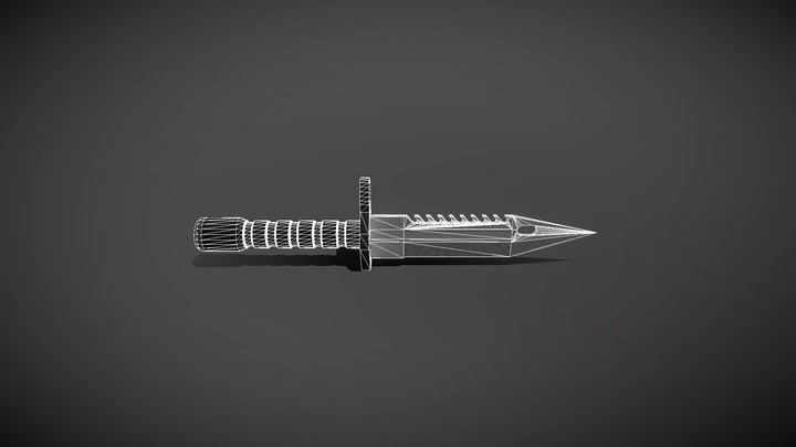Knife3D 3D Model