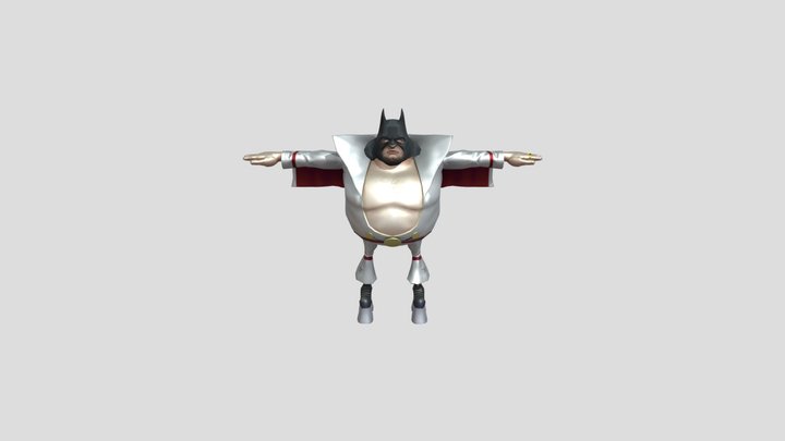 Bat Presley Rig 3D Model