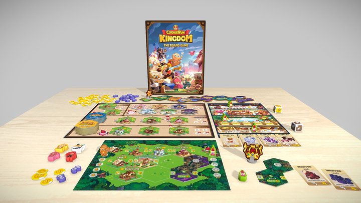 Cookierun: kingdom The Board game 3D Model