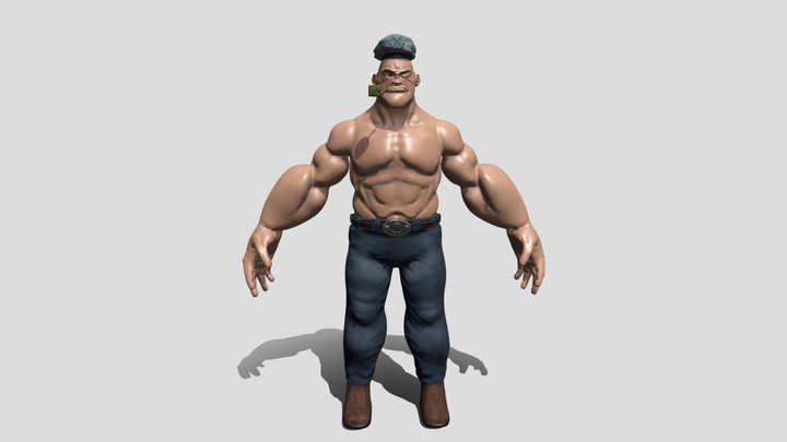 Popeye 3D Model